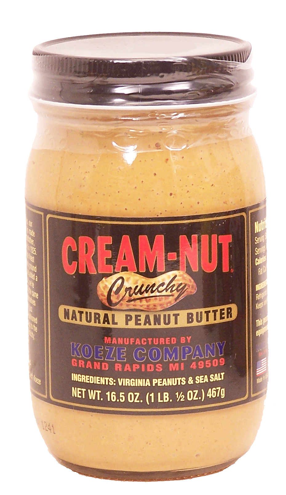 Cream-Nut  crunchy natural peanut butter Full-Size Picture